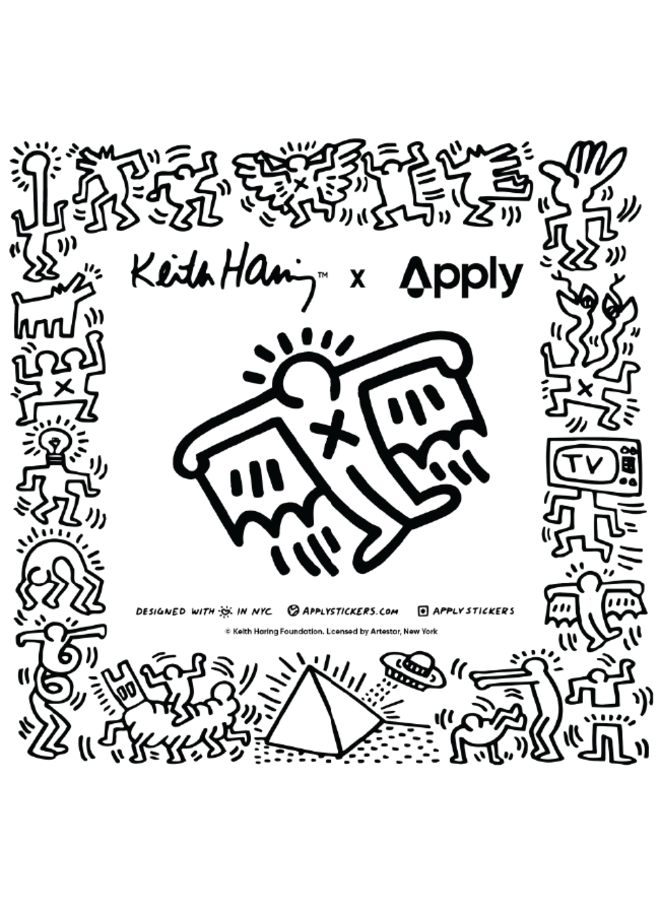 Keith Haring Flight