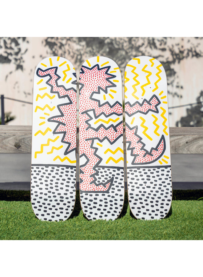 Keith Haring Electric Skate Deck