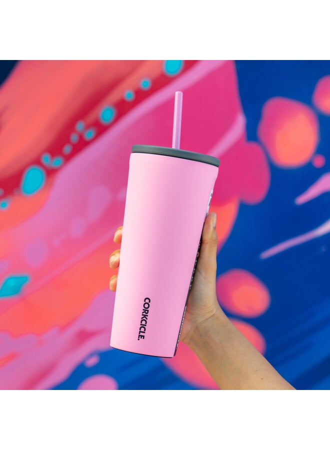 Cold Cup 24oz SunSoaked Pink