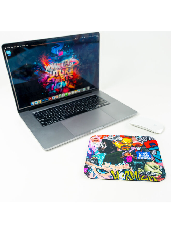 ABSTRK COLLAGE Mouse Pad