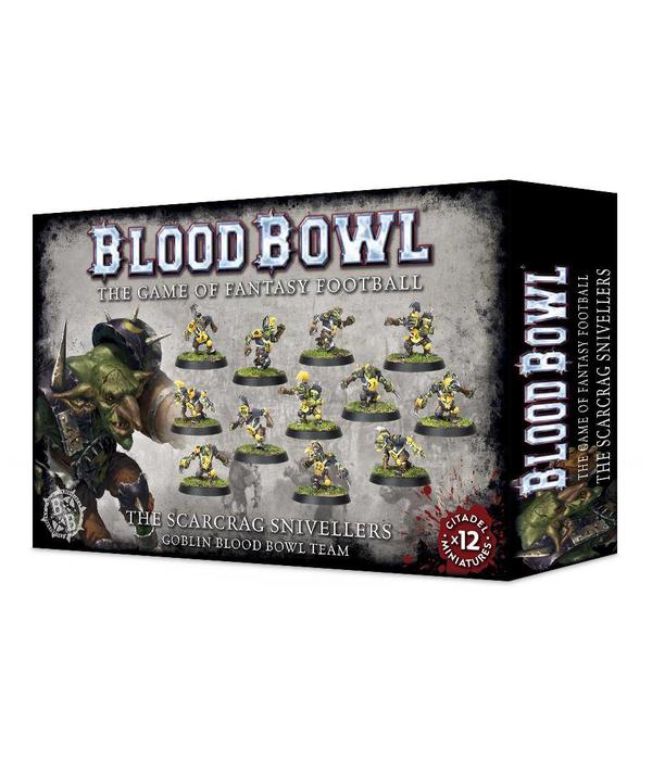 BLOOD BOWL SCARCRAG SNIVELLERS GOBLIN TEAM