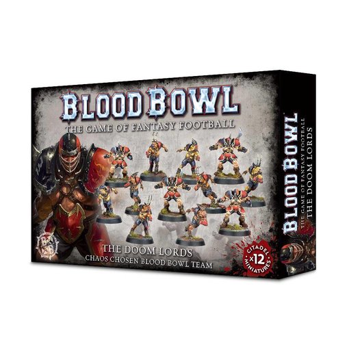 BLOOD BOWL THE DOOM LORDS CHAOS TEAM