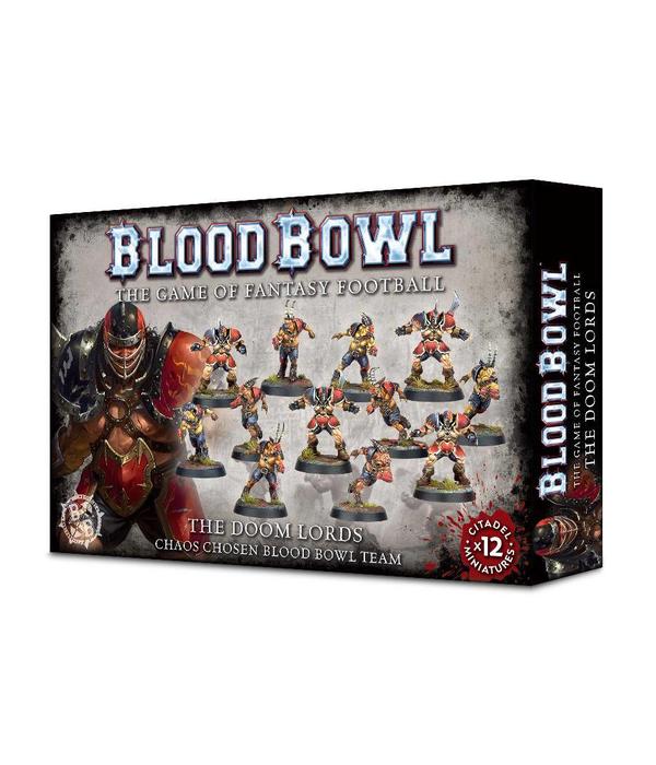 BLOOD BOWL THE DOOM LORDS CHAOS TEAM