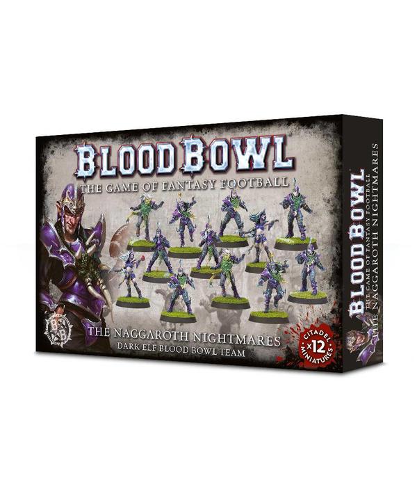 BLOOD BOWL DARK ELF TEAM NAGGAROTH NIGHTMARES