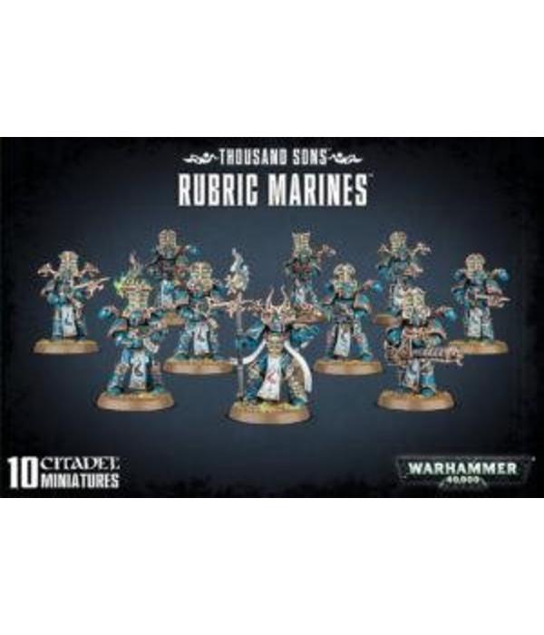 THOUSAND SONS RUBRIC MARINES