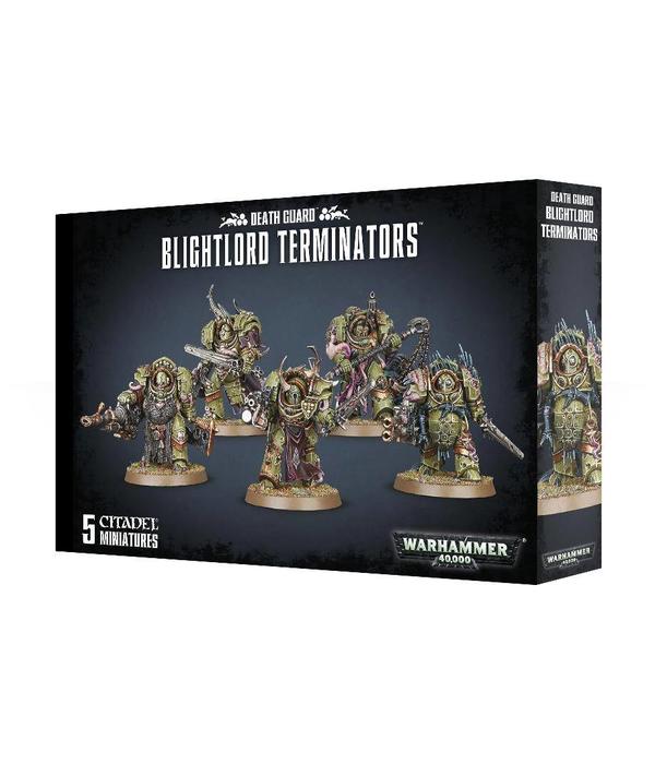 DEATH GUARD BLIGHTLORD TERMINATORS