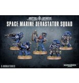 SPACE MARINES DEVASTATOR SQUAD