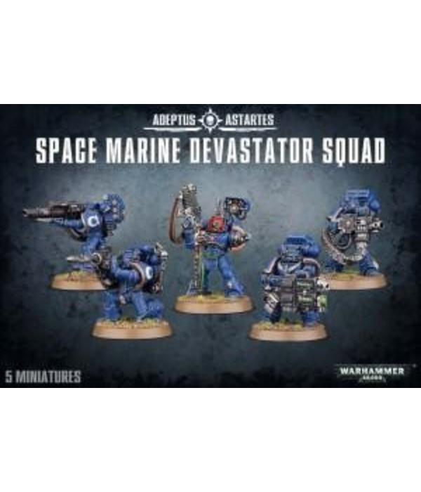 SPACE MARINES DEVASTATOR SQUAD
