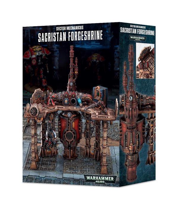 40K TERRAIN SECTOR MECHANICUS SACRISTAN FORGESHRINE