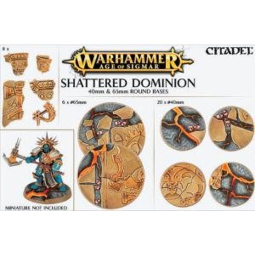 AOS SHATTERED DOMINION 65MM & 40MM ROUND