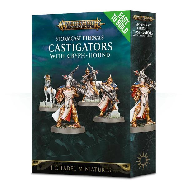 STORMCAST ETERNALS EASY TO BUILD ETB CASTIGATORS WITH GRYPH HOUND SPECIAL ORDER