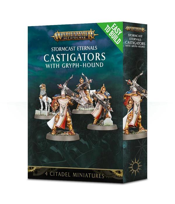 STORMCAST ETERNALS EASY TO BUILD ETB CASTIGATORS WITH GRYPH HOUND SPECIAL ORDER