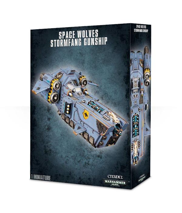 SPACE WOLVES STORMFANG GUNSHIP