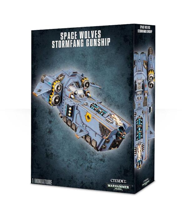 SPACE WOLVES STORMFANG / STORMWOLF GUNSHIP