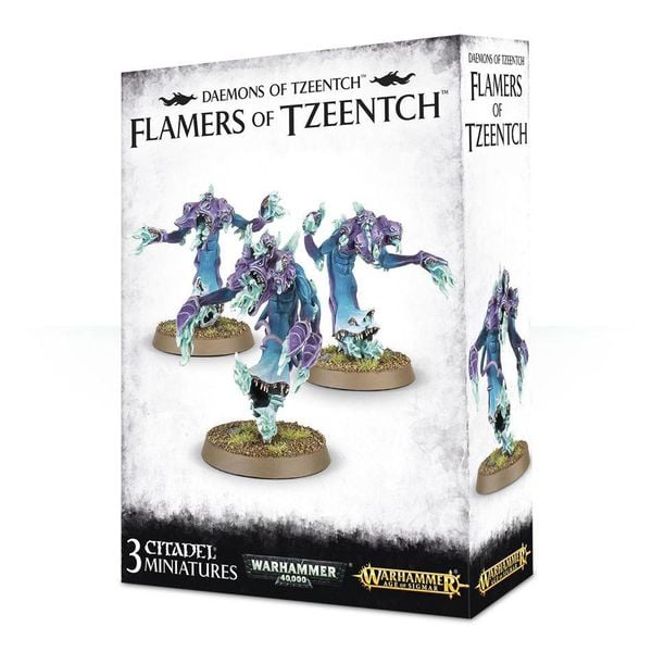 DAEMONS OF TZEENTCH FLAMERS OF TZEENTCH