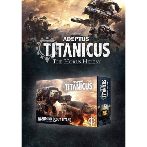 ADEPTUS TITANICUS WARHOUND SCOUT TITAN