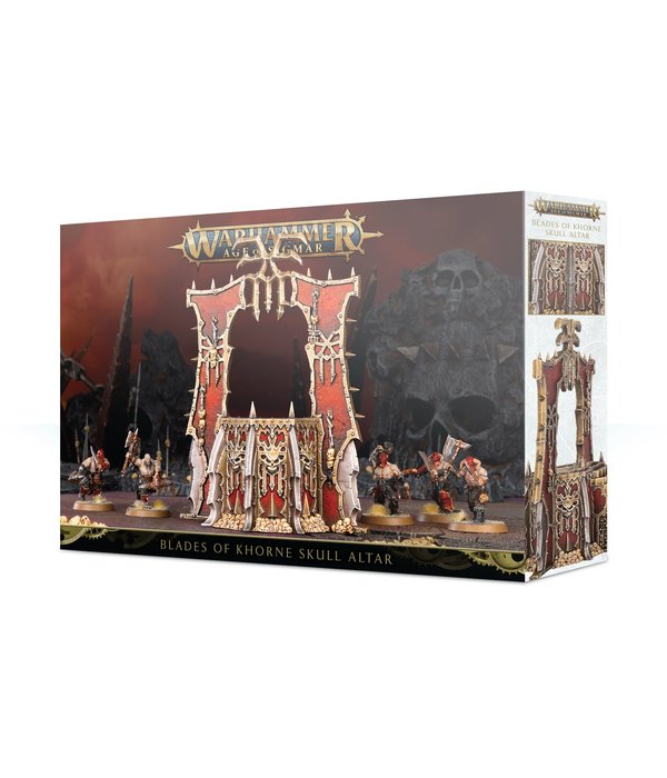 DAEMONS OF KHORNE BLADES OF KHORNE SKULL ALTAR SPECIAL ORDER