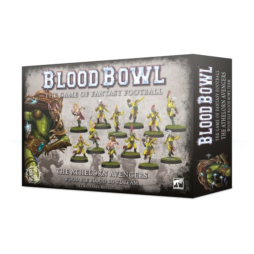 BLOOD BOWL THE ATHELORN AVENGERS WOOD ELF TEAM