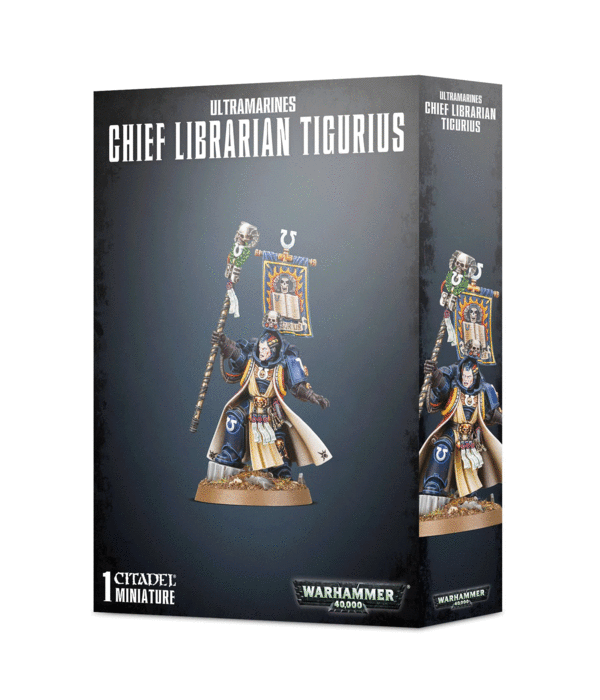 SPACE MARINES ULTRAMARINES CHIEF LIBRARIAN TIGURIUS