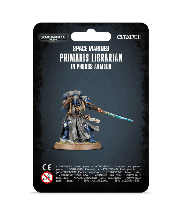 SPACE MARINES PRIMARIS LIBRARIAN IN PHOBOS ARMOUR