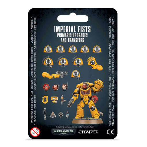 SPACE MARINES IMPERIAL FISTS PRIMARIS UPGRADES AND TRANSFERS
