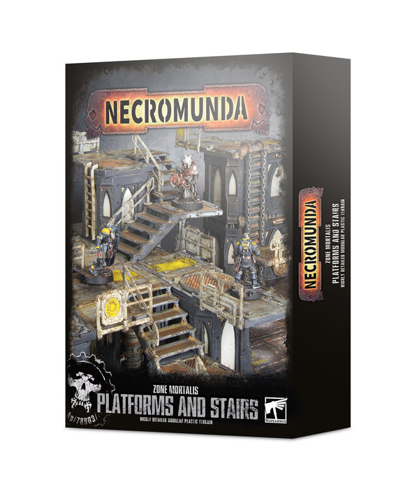 NECROMUNDA ZONE MORTALIS PLATFORMS AND STAIRS