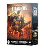 ADEPTUS TITANICUS WARBRINGER NEMESIS TITAN WITH QUAKE CANNON