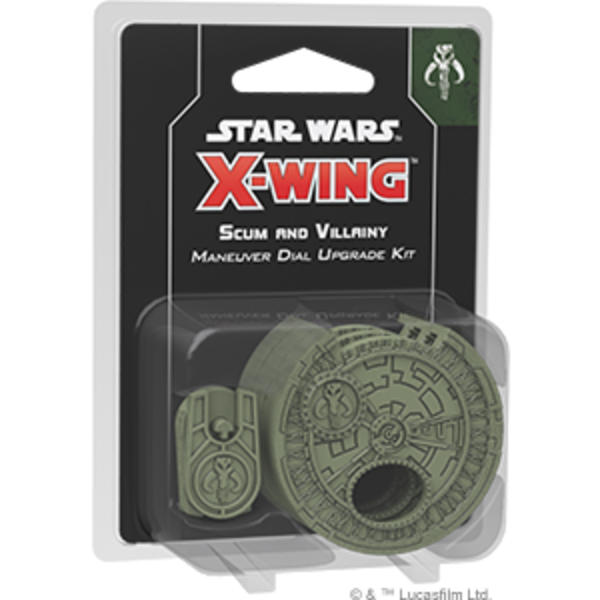 Star Wars X-Wing 2nd Edition Scum and Villainy Maneuver Dial Upgrade Kit