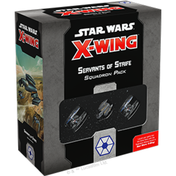 Star Wars X-Wing 2nd Edition Servants of Strife Squadron Pack