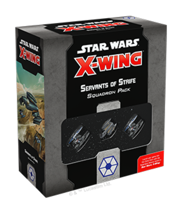 Star Wars X-Wing 2nd Edition Servants of Strife Squadron Pack