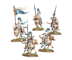 Games Workshop Warhammer AoS - Lumineth Realm-Lords Vanari BladeLords Noir