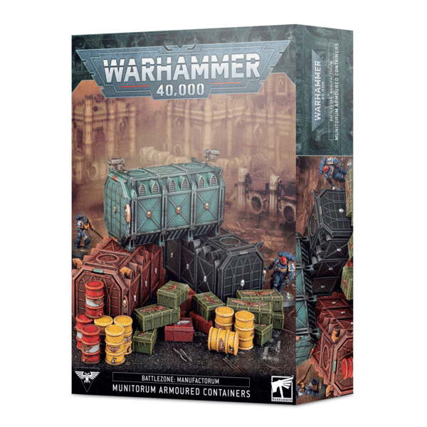 40K BATTLEZONE MANUFACTORUM ARMOURED CONTAINERS