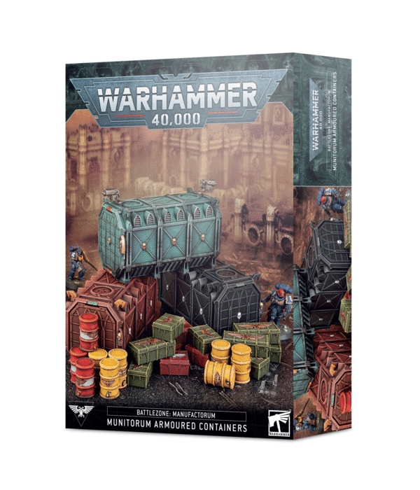 40K BATTLEZONE MANUFACTORUM ARMOURED CONTAINERS