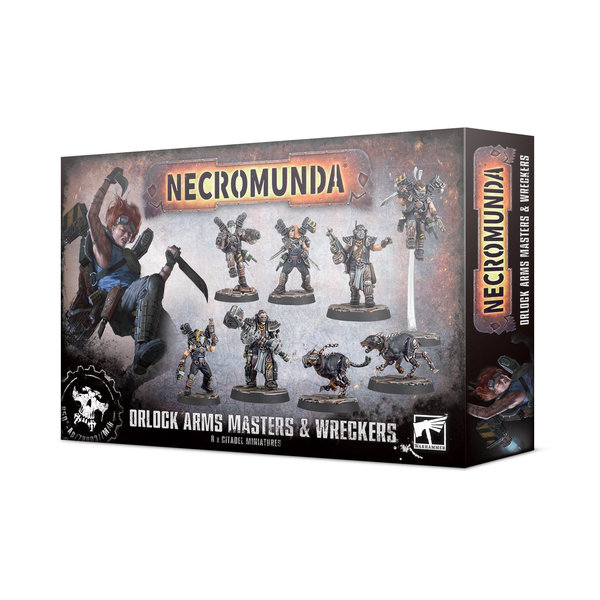 NECROMUNDA ORLOCK ARMS MASTERS AND WRECKERS