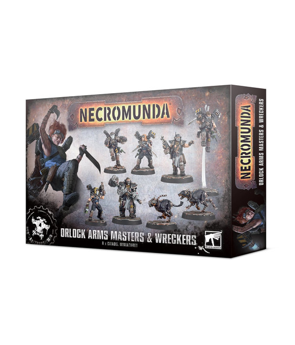 NECROMUNDA ORLOCK ARMS MASTERS AND WRECKERS