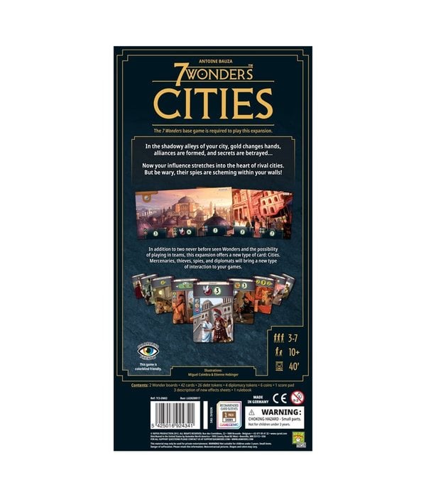 7 WONDERS CITIES New Edition