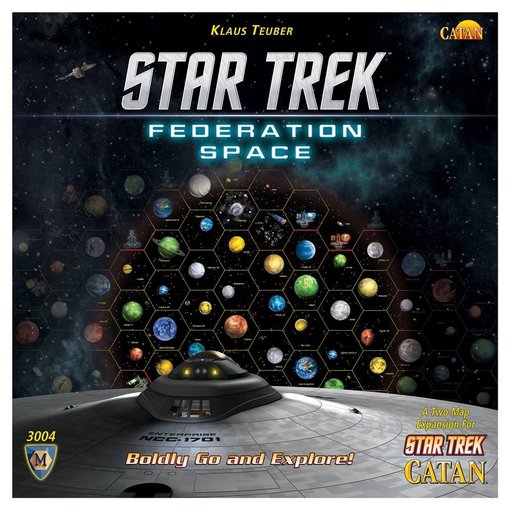 Star Trek Catan Federation Space Map Set