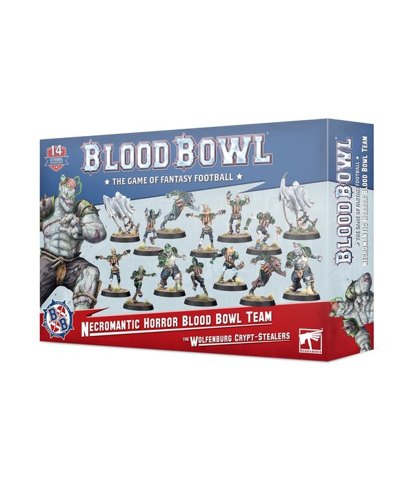 BLOOD BOWL NECROMANTIC HORROR TEAM WOLFENBURG CRYPT STEALERS
