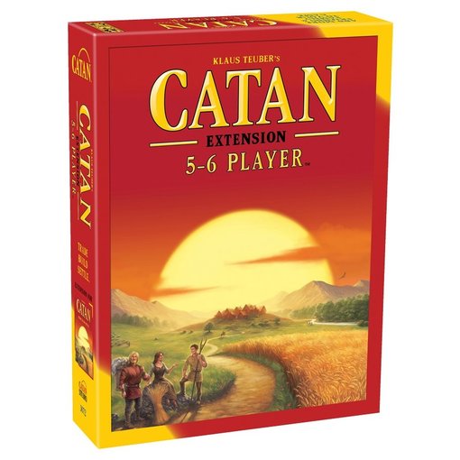 CATAN SETTLERS OF CATAN  5 AND 6 PLAYER EXPANSION