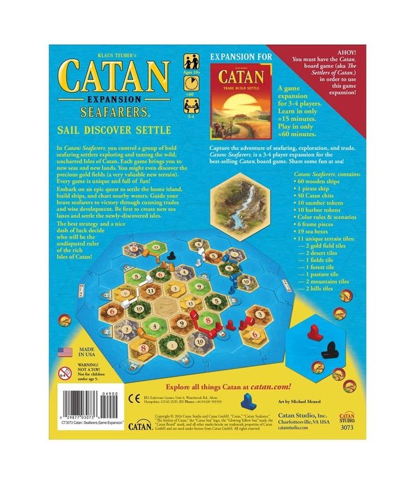CATAN Settlers of Catan Seafarers
