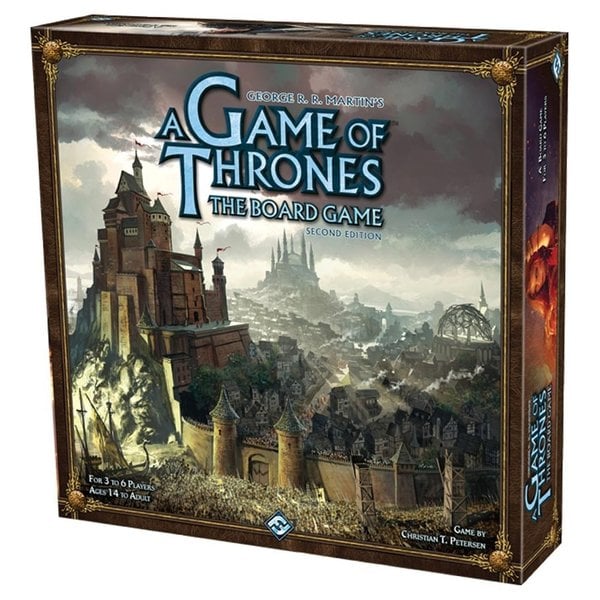 A GAME OF THRONES BOARD GAME 2ND EDITION