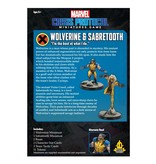 Marvel Crisis Protocol Wolverine and Sabretooth