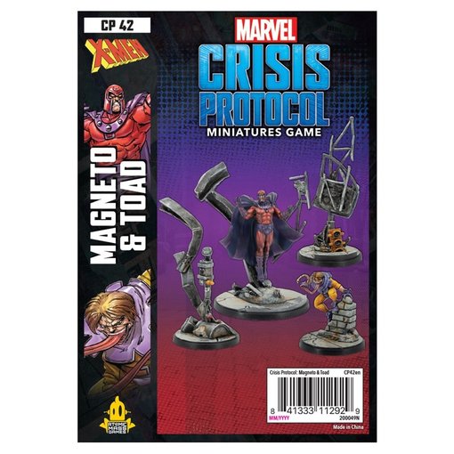 Marvel Crisis Protocol Magneto and Toad