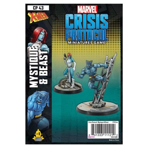 Marvel Crisis Protocol Beast and Mystique