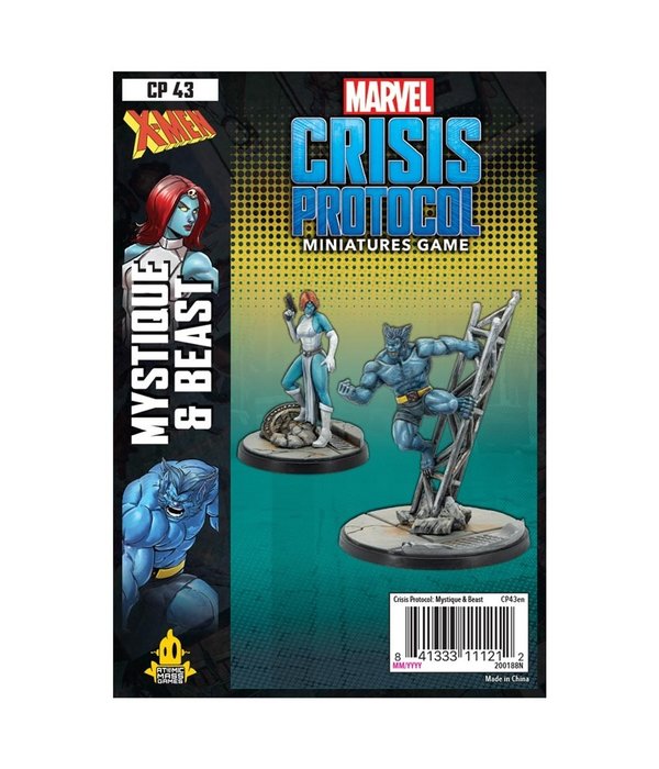 Marvel Crisis Protocol Beast and Mystique
