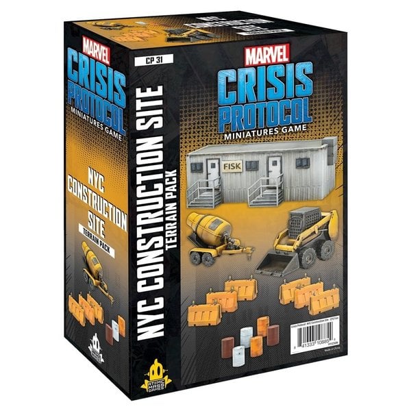 Marvel Crisis Protocol NYC Construction Terrain Pack