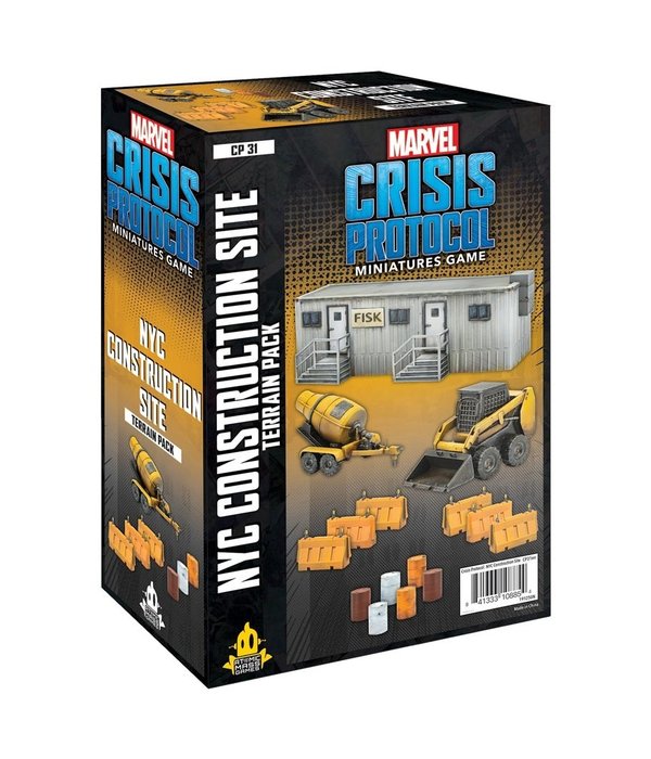 Marvel Crisis Protocol NYC Construction Terrain Pack