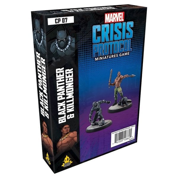 Marvel Crisis Protocol Black Panther and Killmonger