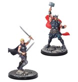 Marvel Crisis Protocol Thor and Valkyrie