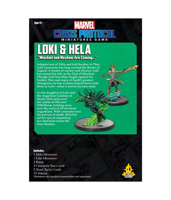 Marvel Crisis Protocol Loki and Hela